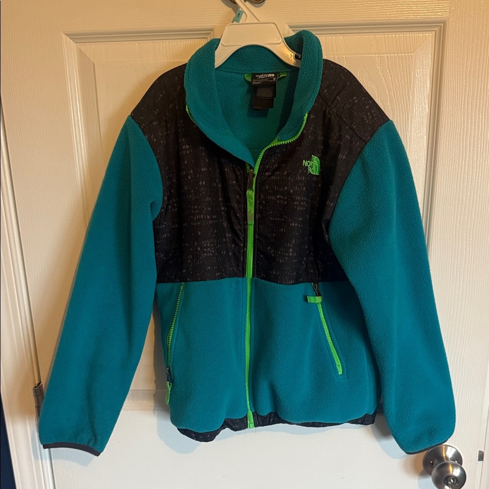 The North Face Kids Jacket - Teal and Black